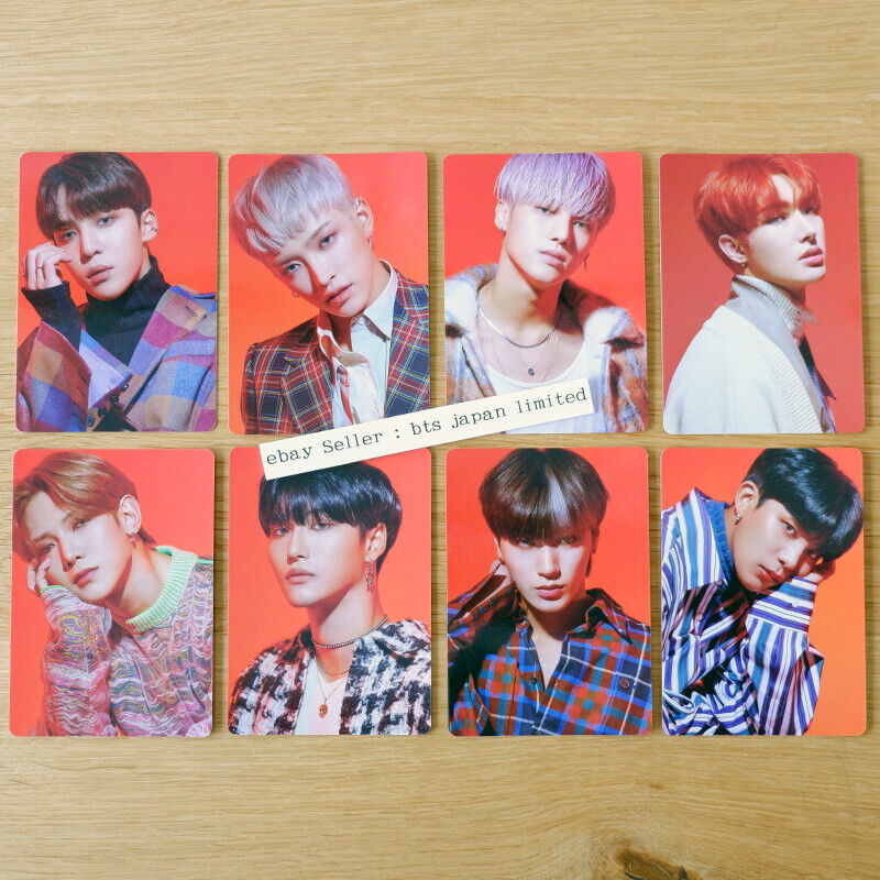 Ateez outlets photocard set