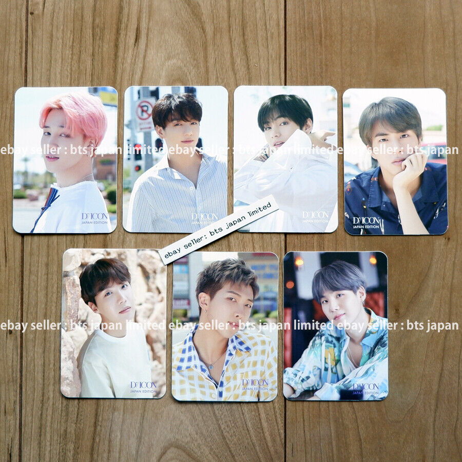 BTS DICON Vol.2 BEHIND Japan Special Edition Photocard Photo card PC –  world-store