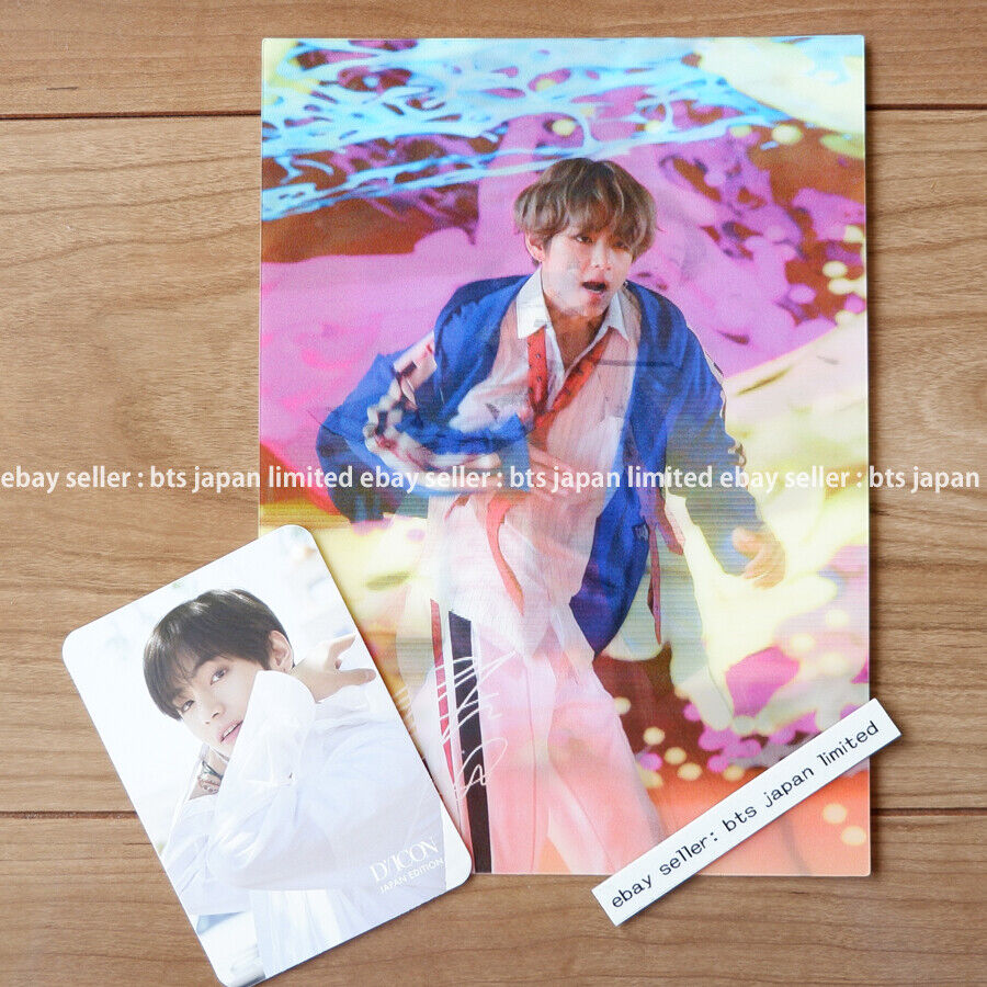 BTS V taehyung DICON Vol.2 BEHIND Japan Special Edition Lenticular