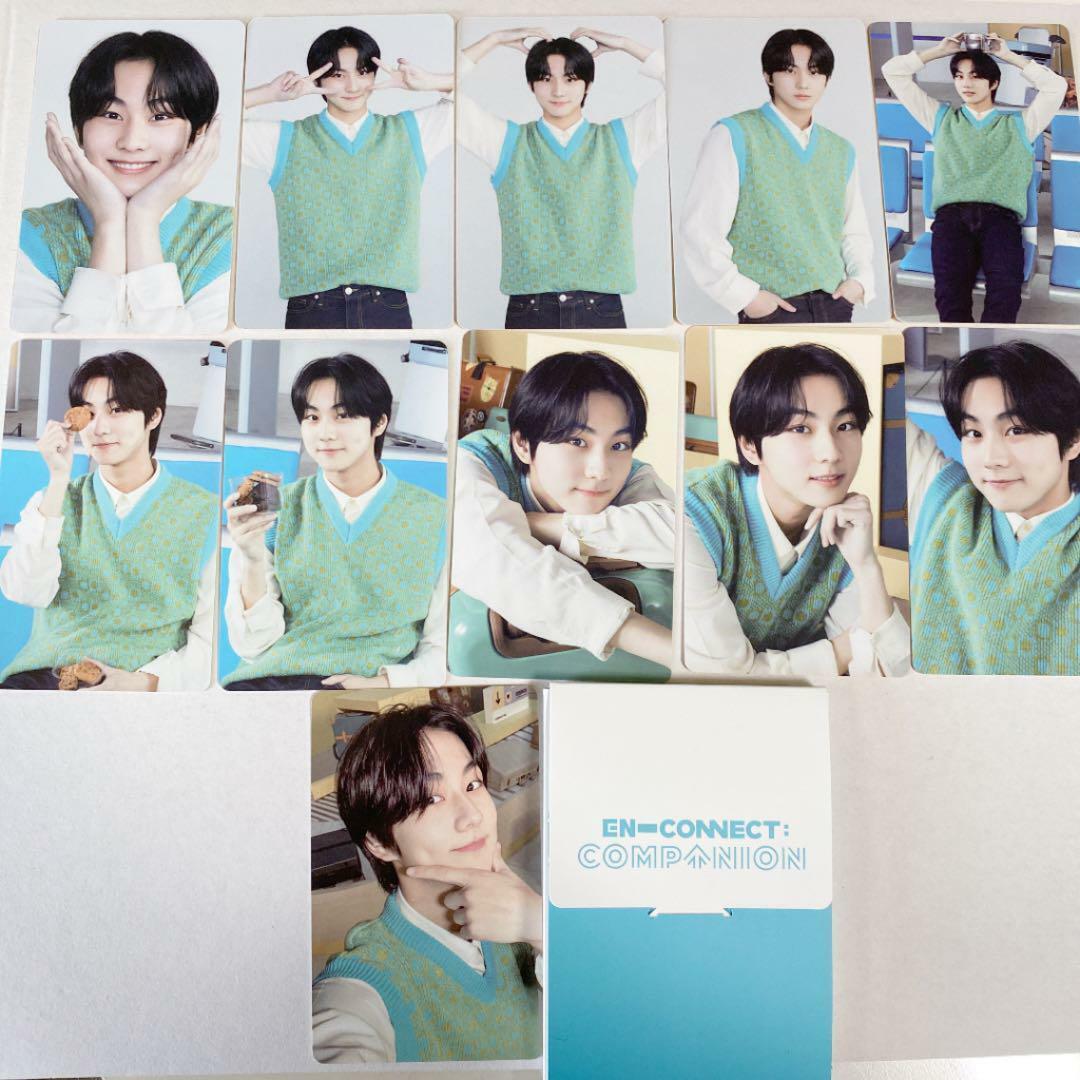 ENHYPEN JUNGWON EN-CONNECT COMPANION Official Mini Photocard Set Fan Meeting