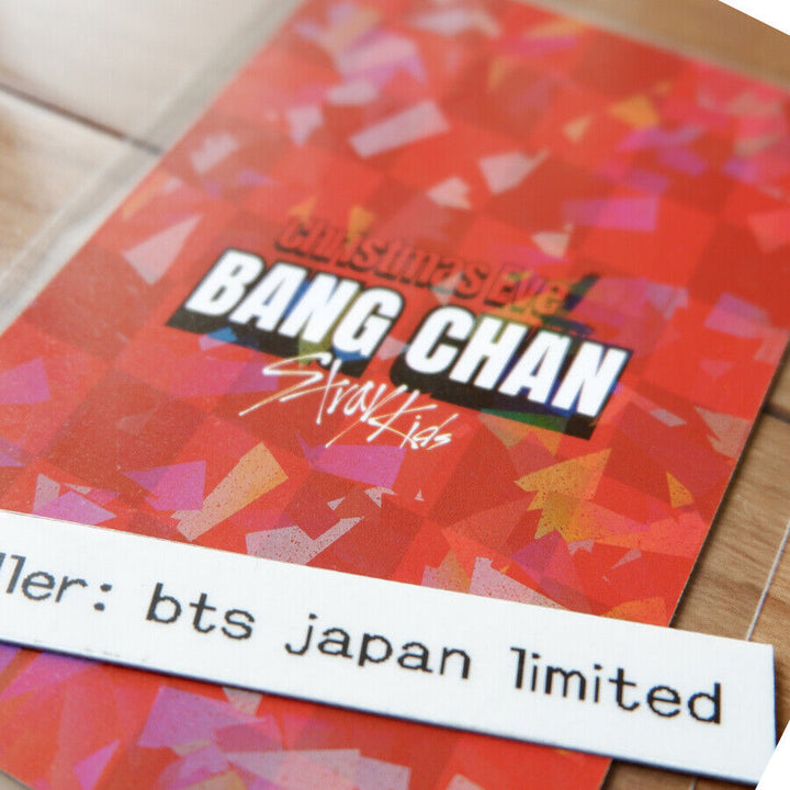 Stray Kids Bang Chan Christmas EveL Official Photocard CONCEPT GLITTER POB PC