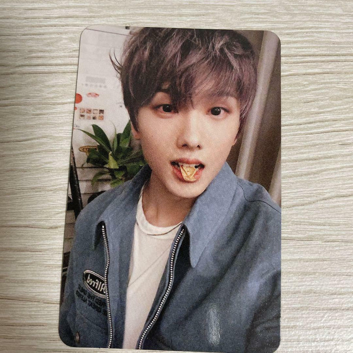 NCT DREAM Hot Sauce Jisung Tarjeta fotográfica oficial PC Crazy Bolling Chilling Cafe 7 