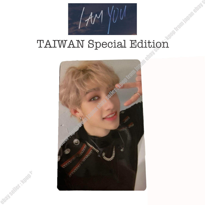 Stray kids I am YOU Taiwan Edition Photocard Hyunjin Felix Lee Know Bang chan