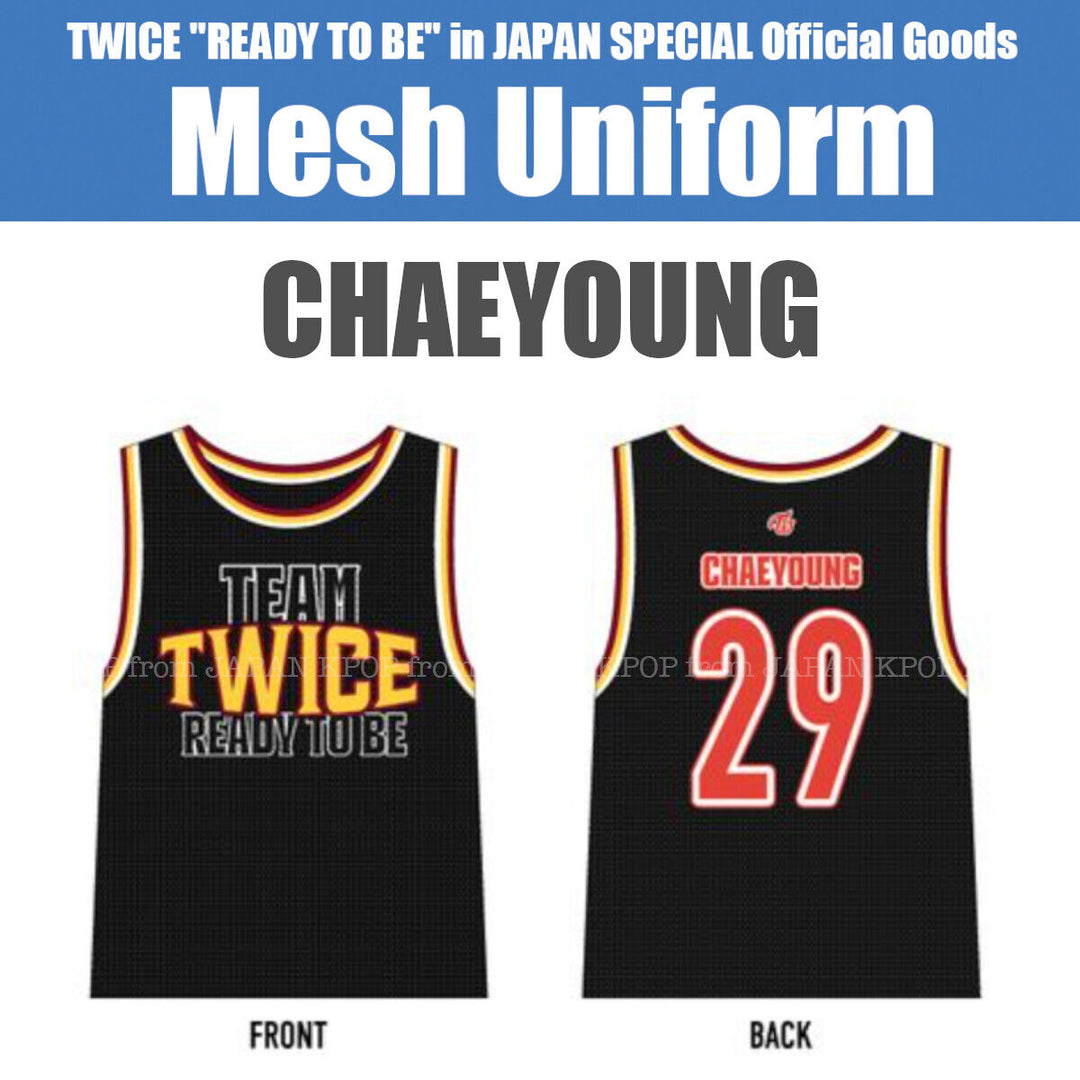 PRE TWICE 5TH WORLD TOUR 'READY TO BE' in JAPAN SPECIAL Official MD Mesh Uniform