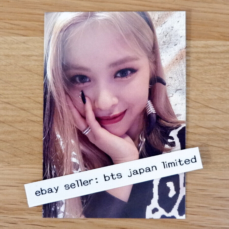 ITZY RYUJIN GUESS WHO TOWER RECORDS Official 4 cards set Photo card