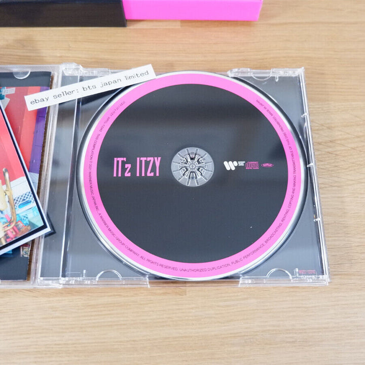 Used IT'z ITZY 1st limited A , B , Normal ver. Official