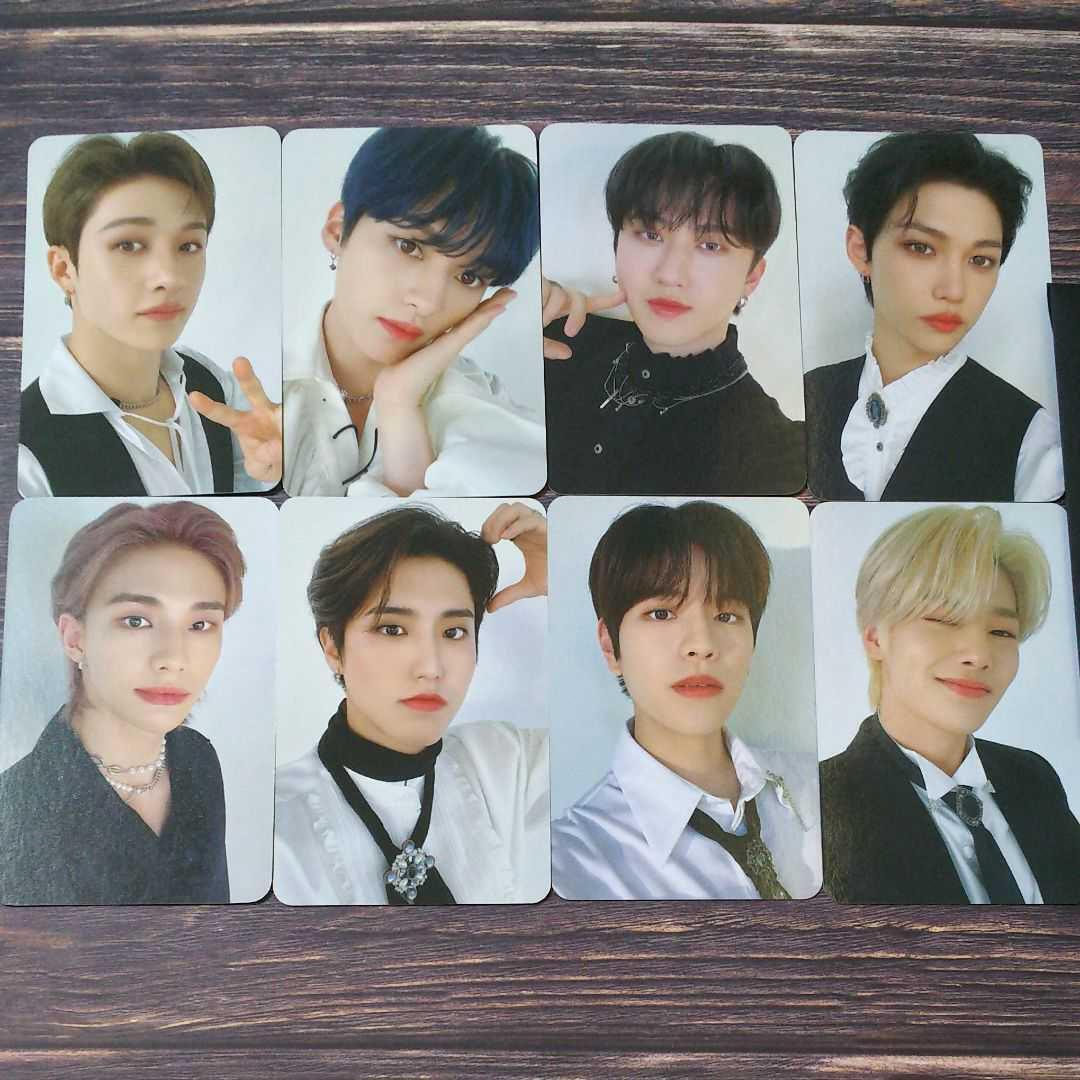 Stray kids NACIFIC SHINE MOOD SLICK Photocard Hyunjin Felix Han Lee Know POB PC