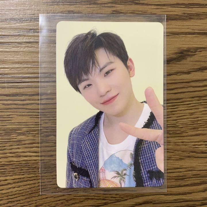 SEVENTEEN Tarjeta fotográfica oficial de Woozi HITORIJANAI ABCD Normal CARAT PC