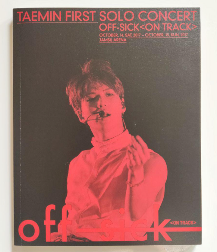 USED Taemin Shinee Off-sick On Track Kihno Video + Bag + Photobook + Lenticular