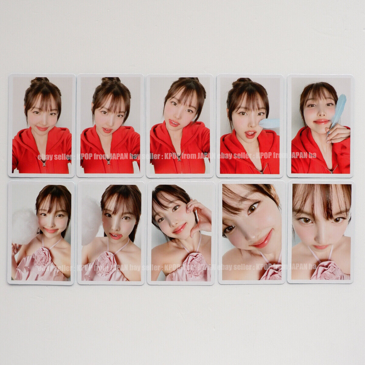 NAYEON TWICE Hare Hare ONCE JAPAN ver. Official Photocard Japan fan club
