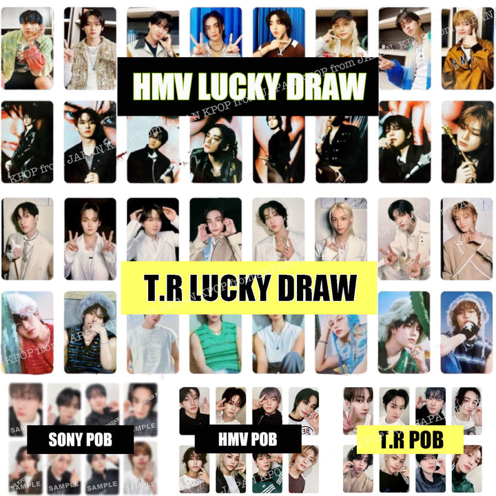 Stray kids ATE Album Japan POB Lucky draw Photocard SONY Tower Record HMV