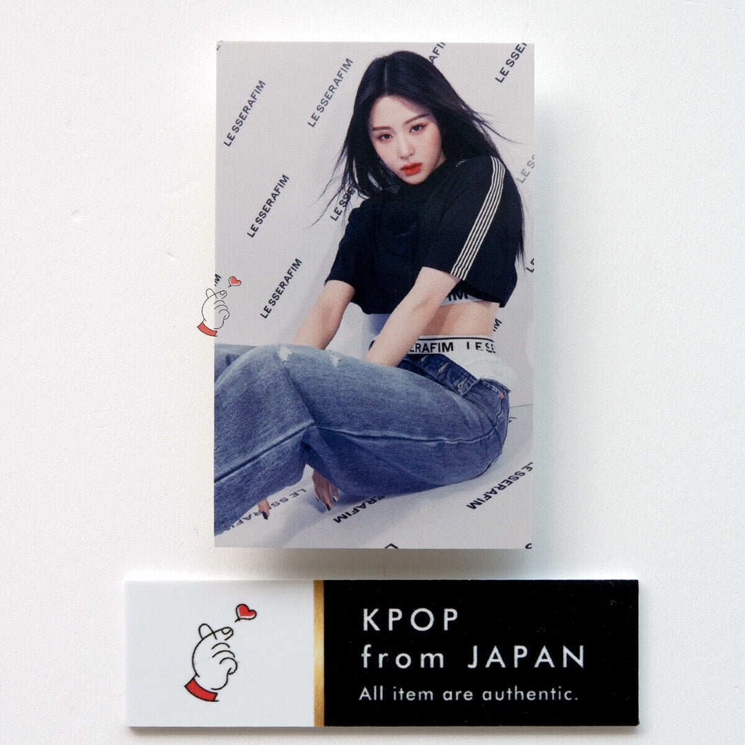 YUNJIN LE SSERAFIM UNFORGIVEN POB Photocard weverse Universal music japan UMS