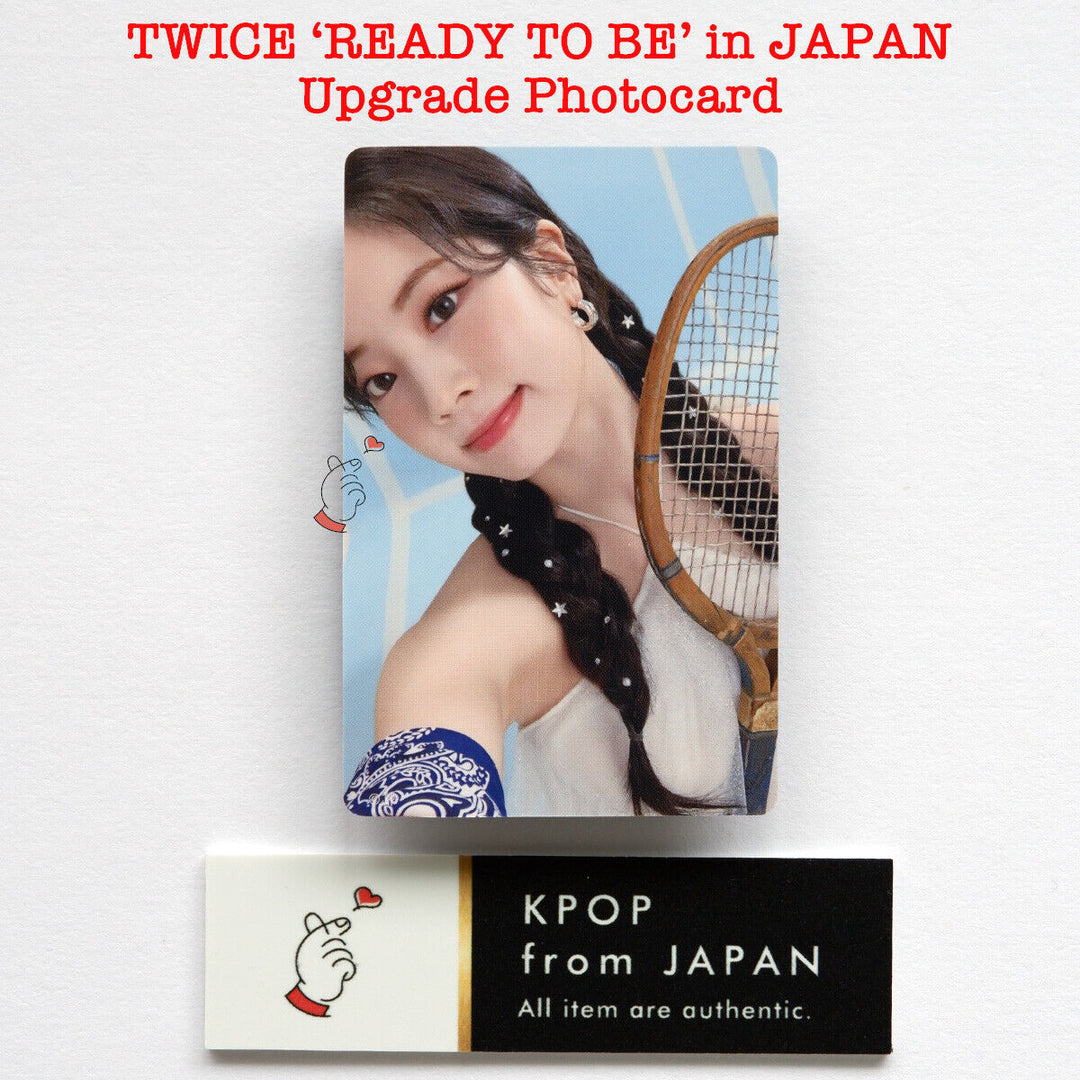 TWICE READY TO BE IN JAPAN Upgrade Benefit Photocard mina sana momo nayeon jihyo