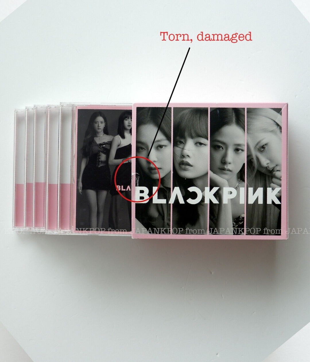 BLACKPINK KILL THIS LOVE JP version Complete set JENNIE ROSE LISA JISO Album