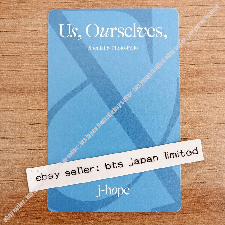 BTS - Special 8 Photo-Folio Us, Ourselves, and BTS WE Official Photocard