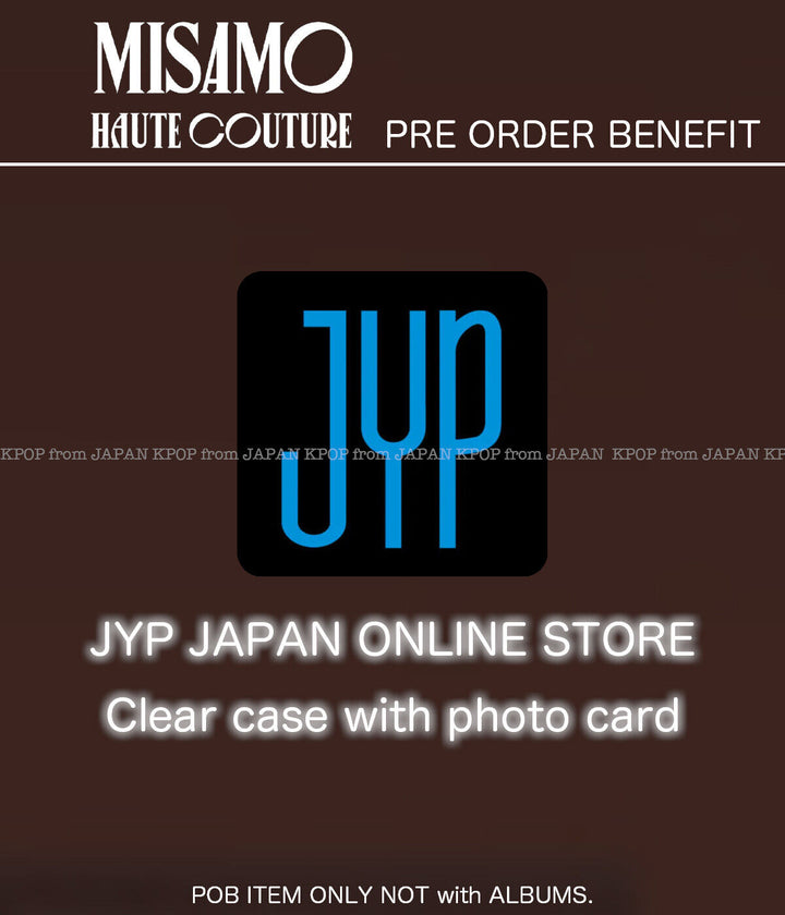 PRE MISAMO HAUTE COUT JAPAN MINA SANA MOMO POB JYP ONCE HMV JPFC PHOTCARD