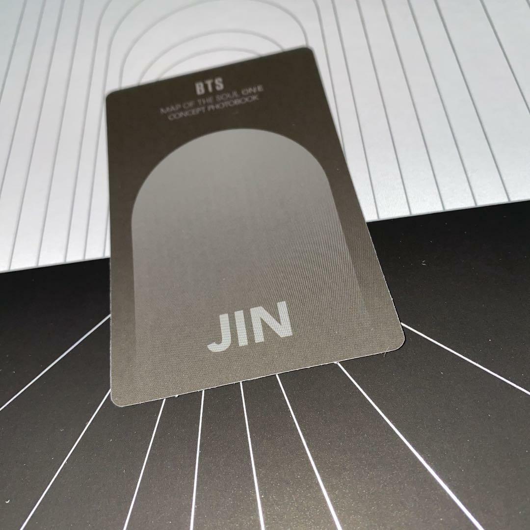 BTS JIN CLUE ROUTE HOLOGRAM MAP OF THE SOUL MOS ONE CONCEPT BOOK Photo card