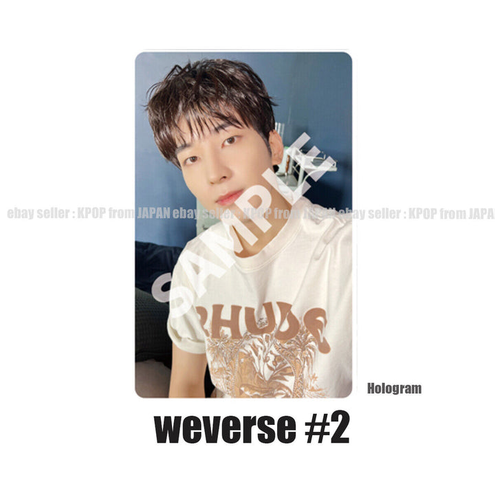 WONWOO SEVENTEEN FML POB photocard CARAT weverse UMS HMV Tower records