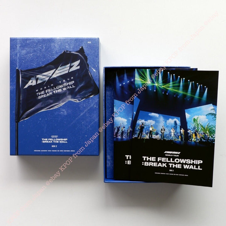 USED ATEEZ WORLD TOUR THE FELLOWSHIP : BREAK THE WALL BOX2 DVD ver. NOT with PC