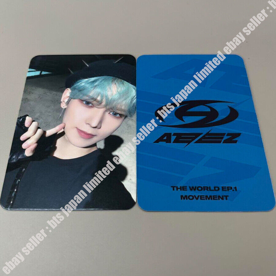 ATEEZ THE WORLD EP.1: MOVEMENT SoundWave POB Official Photocard Lucky draw