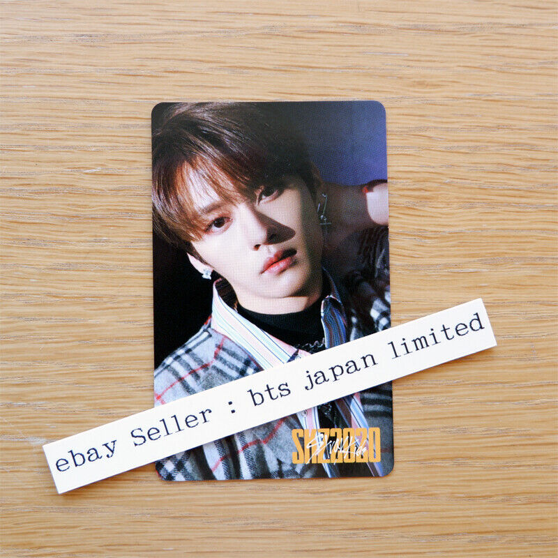 Stray kids Official SKZ2020 Tower record Official Photocard calendar card