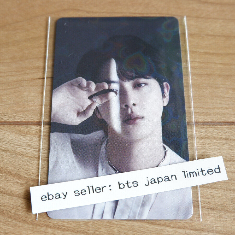 BTS JIN PROOF Official Photocard Standard Compact Fan club Hologram PC