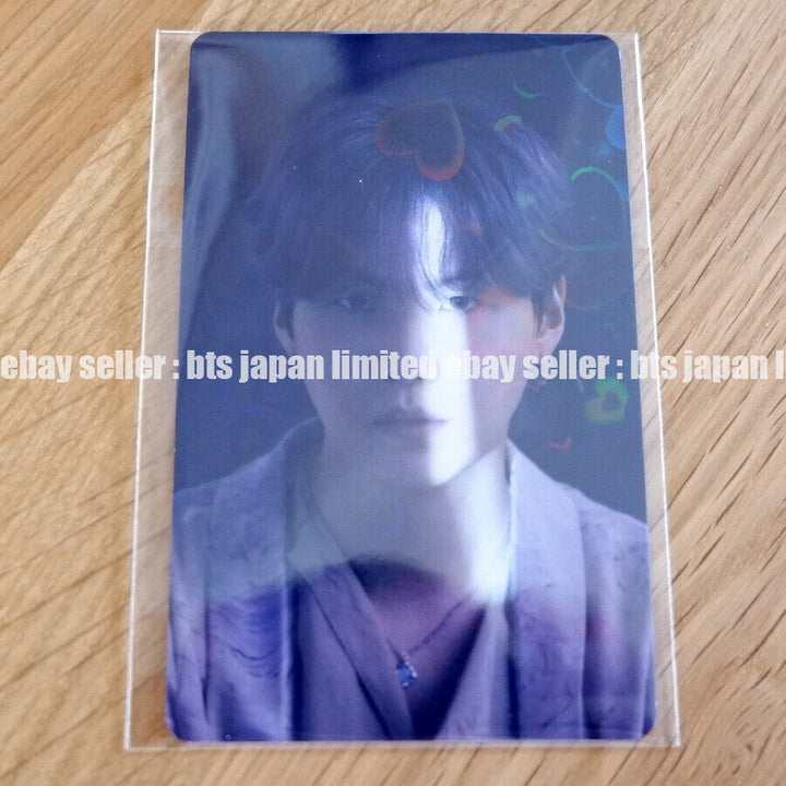 BTS SUGA PROOF Tarjeta fotográfica oficial Estándar Compacto Fan club Holograma PC 