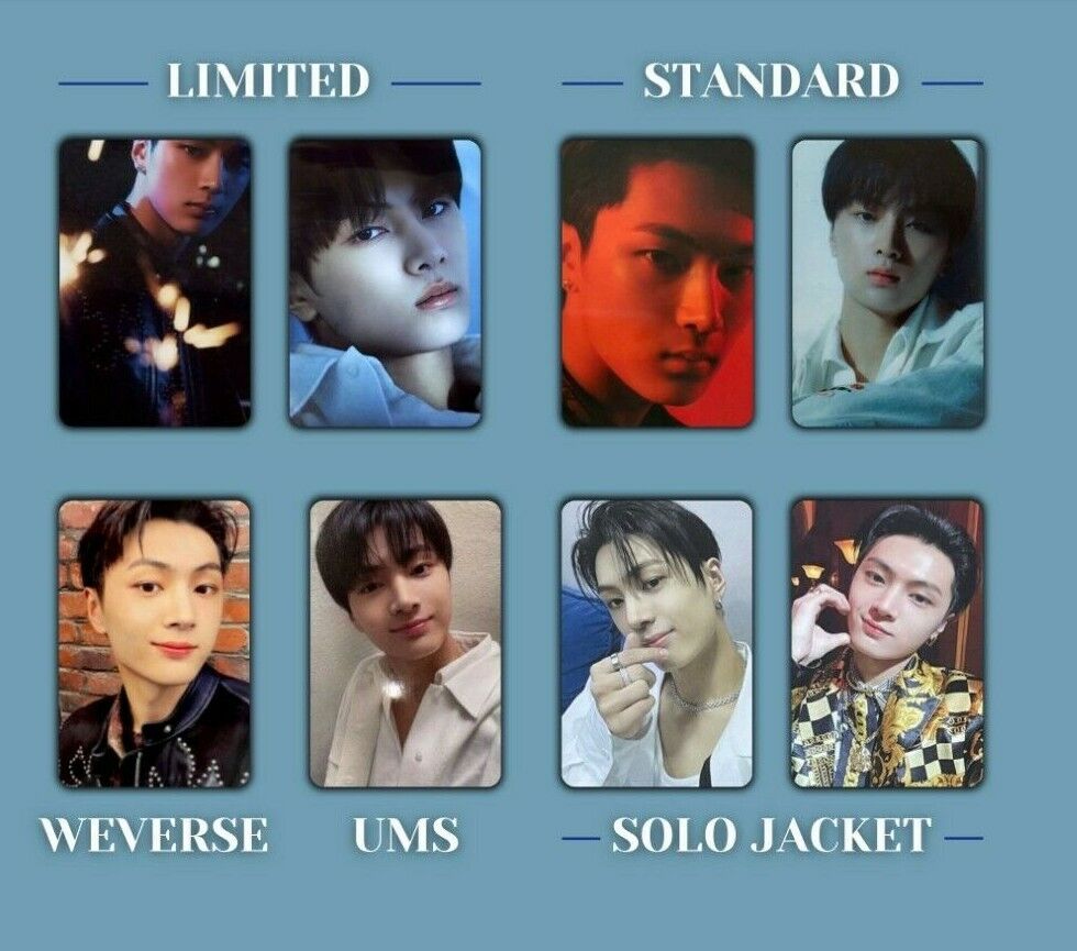 ENHYPEN JAY DIMENSION : SENKOU Official Photo card Solo Universal weverse