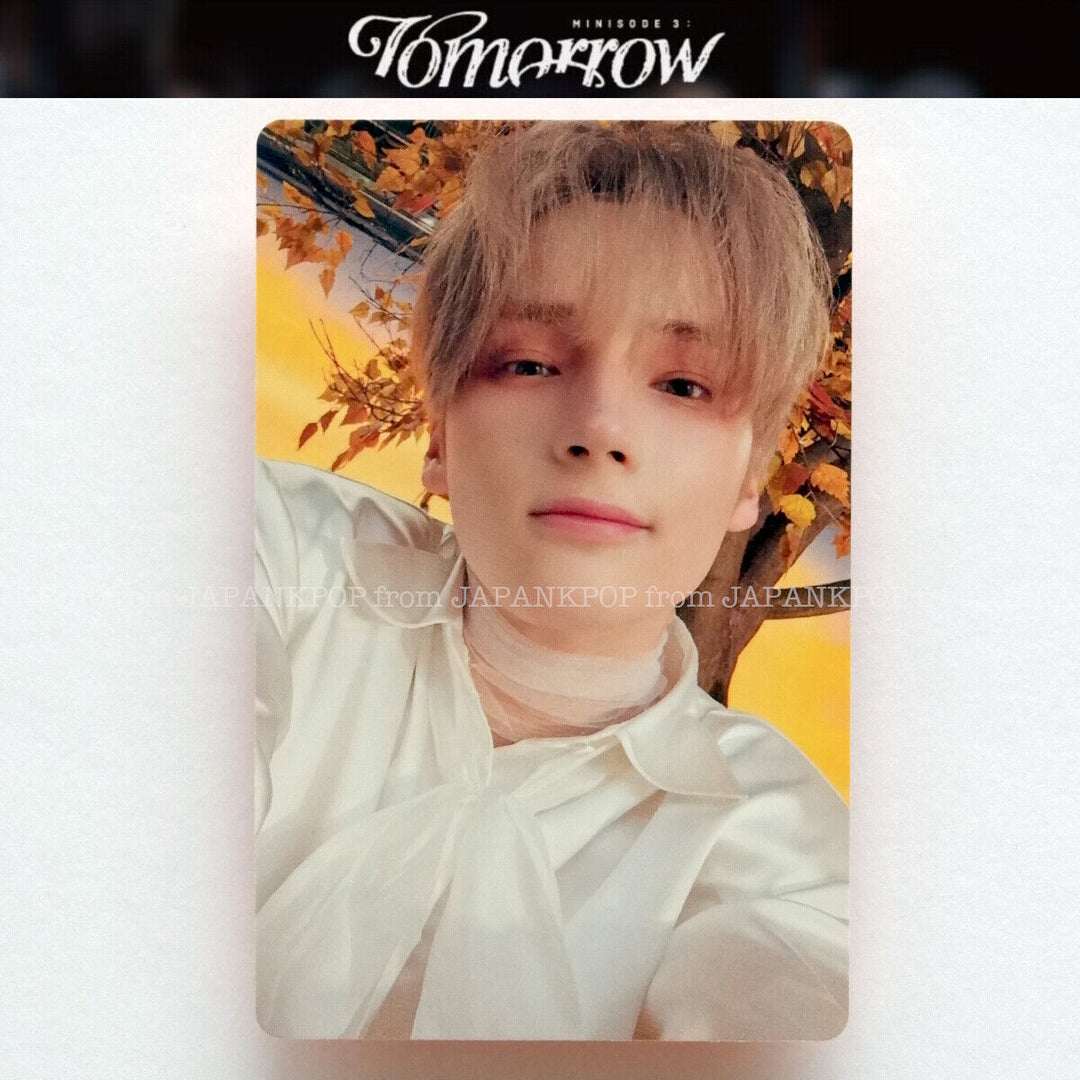 TXT MINISODE 3 : TOMORROW ALBUM Light ver. Photocard Yeonjun Soobin Beomgyu