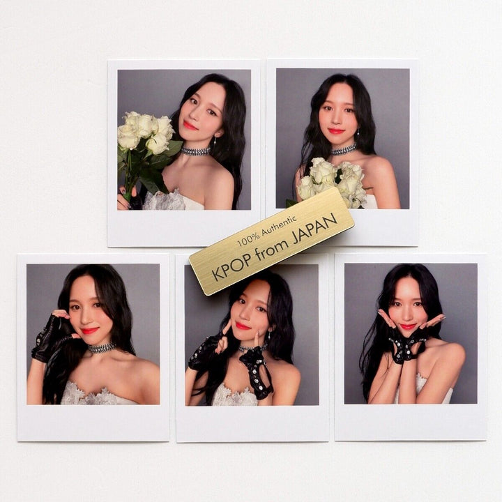 MINA MISAMO Masterpiece Solo CD + DVD + Photocard Postcard Polaroid set TWICE