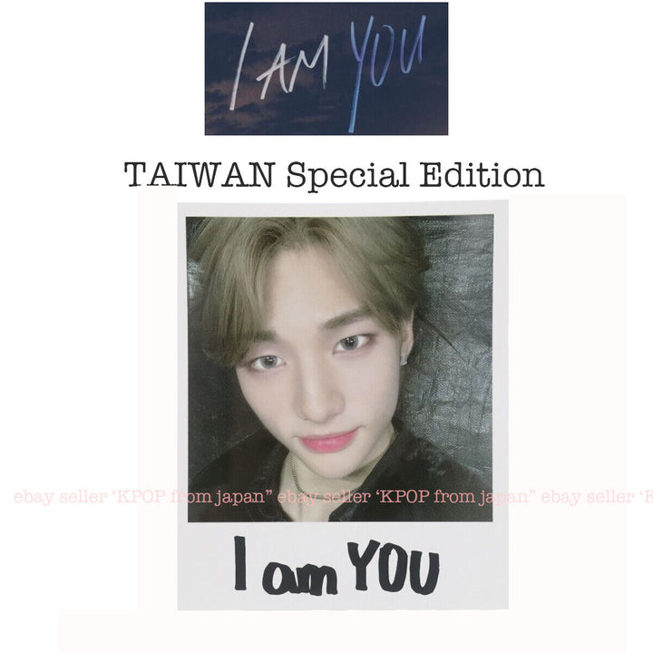 Stray kids I am YOU Taiwan Edition Polaroid Photocard Hyunjin Felix Lee Know