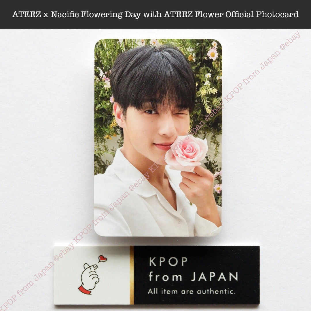 ATEEZ x Nacific Flowering Day with ATEEZ Flower Official Photocard