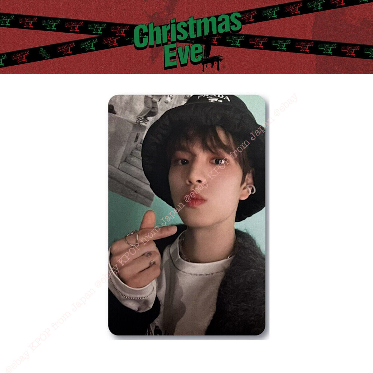 Stray Kids Christmas Evel SUBK SHOP Exclusive Official Photocard Xmas Photo  card