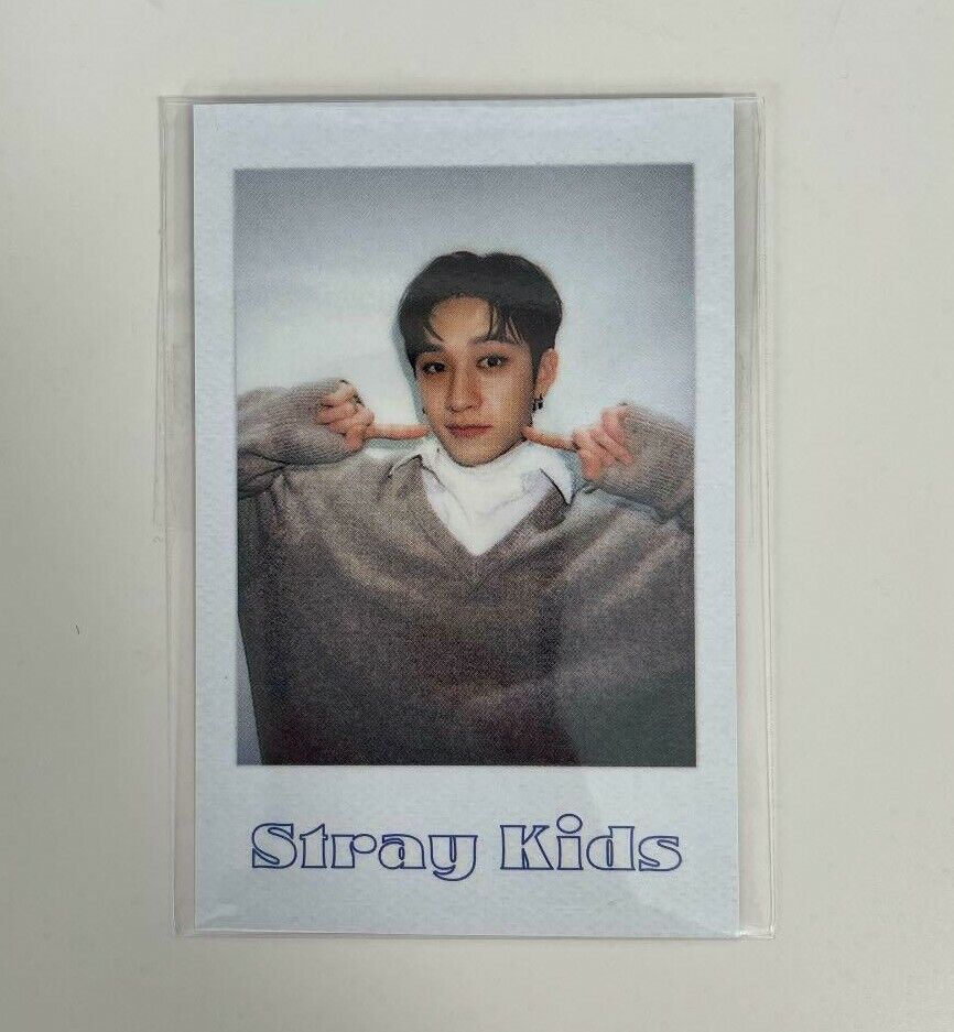 Stray Kids Bang chan Season's Greeting 2022 Official POB Polaroid Photocard SKZ