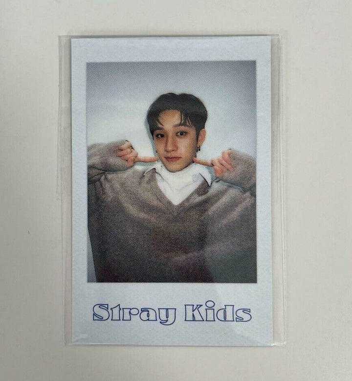 Stray Kids Bang chan Season's Greeting 2022 Official POB Polaroid Photocard SKZ