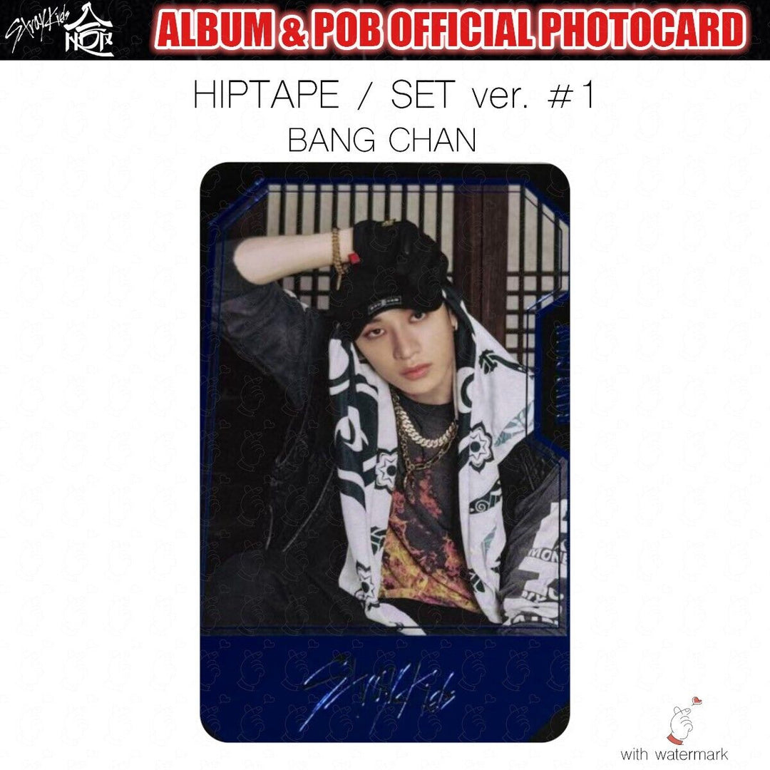 PRE STRAY KIDS SKZHOP HIPTAPE 合 HOP ALBUM PHOTO CARD JAPAN POB LUCKY DRAW