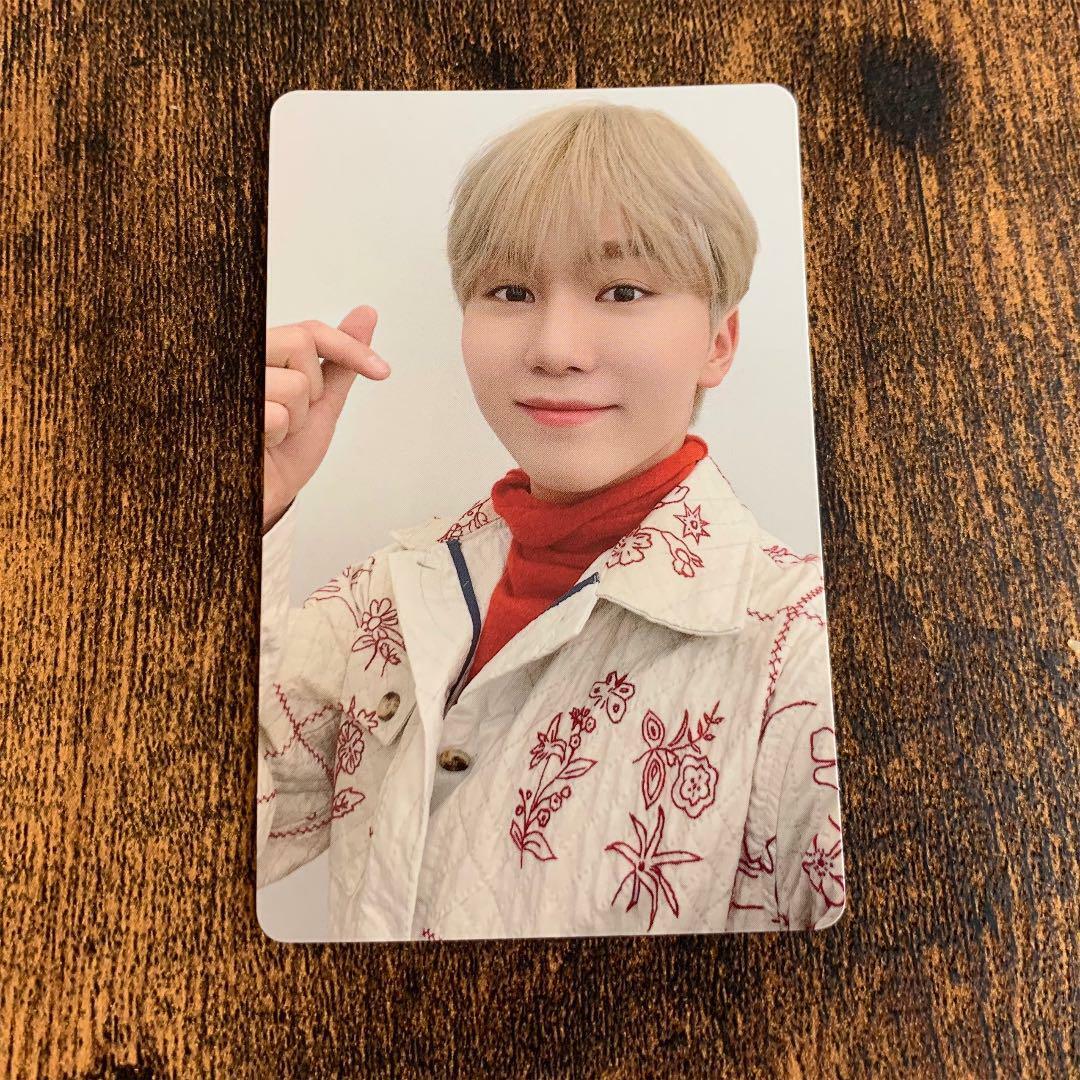 SEVENTEEN Seungkwan Tarjeta fotográfica oficial HITORIJANAI ABCD Normal CARAT PC