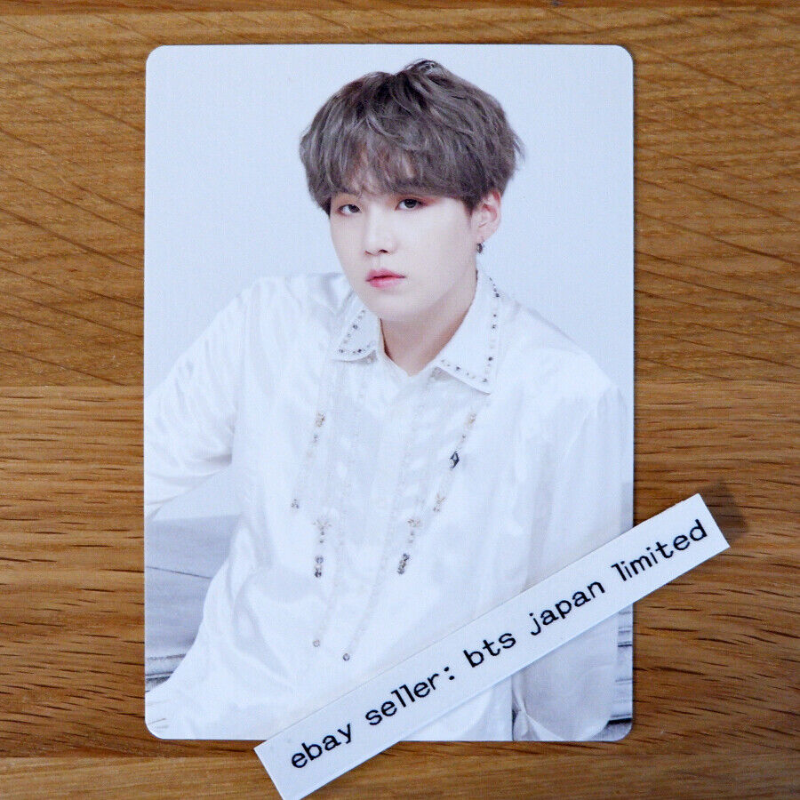 Mini PhotoCard oficial de BTS SUGA HABLA LA FINAL en Seúl 2019 SYS 