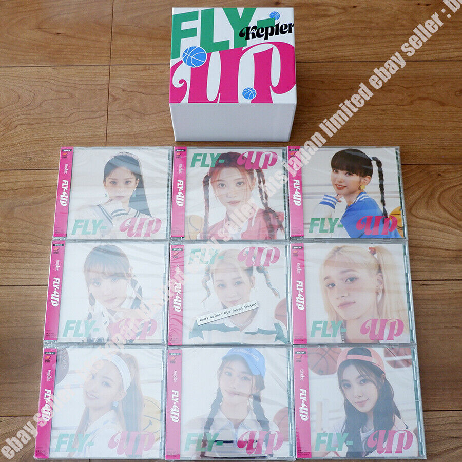 Kep1er Fly Up Kep1ian ver. Solo ver. Japan Fan club Limited Edition Fanclub JPFC