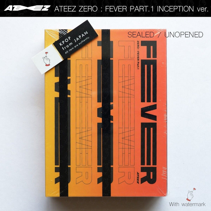 SEALED ATEEZ Zero Fever Part.1 THANXX INCEPTION DIARY ver. 3Types Full Set