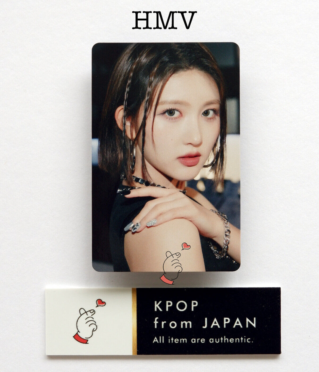 IVE WAVE Japón POB Lucky Draw tarjeta fotográfica oficial Registro de la Torre HMV WONYOUNG YUJIN 