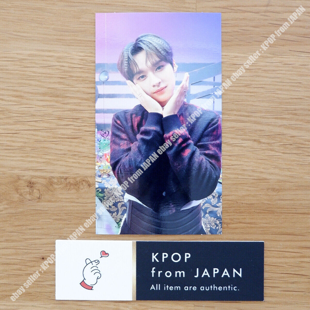 Lee Know Stray Kids THE SOUND Official Photocard JAPAN POB FC Fanclub Photo card