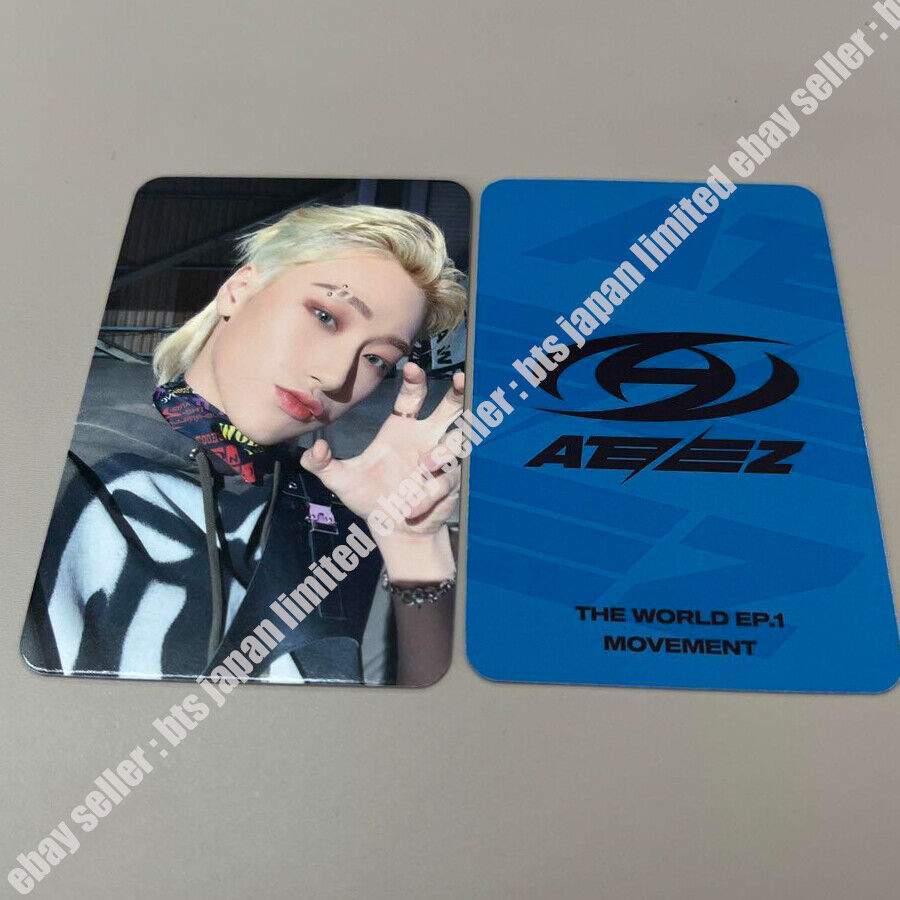 ATEEZ THE WORLD EP.1: MOVEMENT SoundWave POB Official Photocard Lucky draw