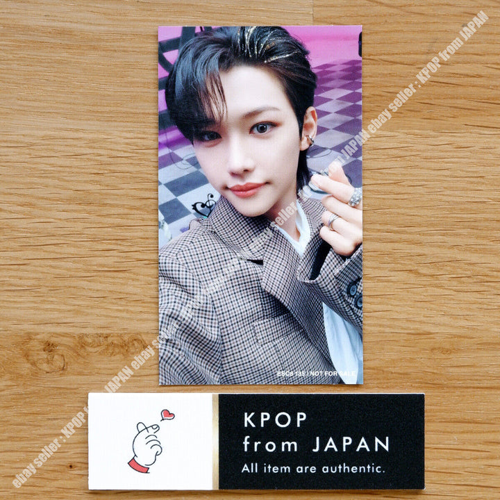 Felix Stray Kids THE SOUND Tarjeta fotográfica oficial JAPAN POB FC Fanclub Tarjeta fotográfica PC 