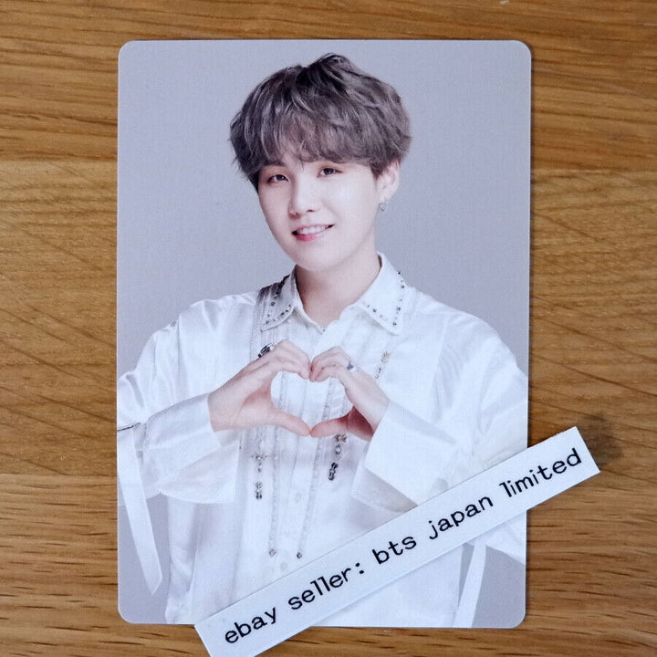 Mini PhotoCard oficial de BTS SUGA HABLA LA FINAL en Seúl 2019 SYS 