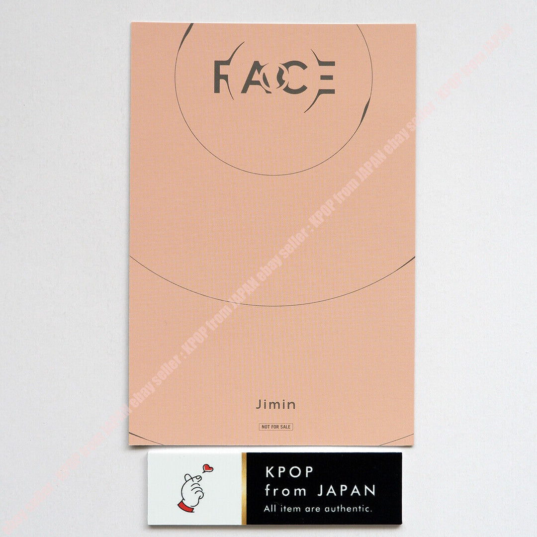 JIMIN FACE JPFC Universal music store POB official photocard hologram UMS FC