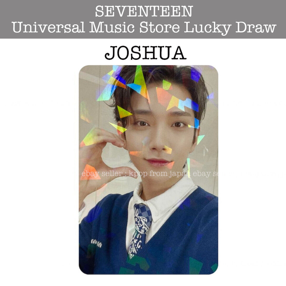 SEVENTEEN FML UMS Lucky draw official photocard Universal Music Store Photo card