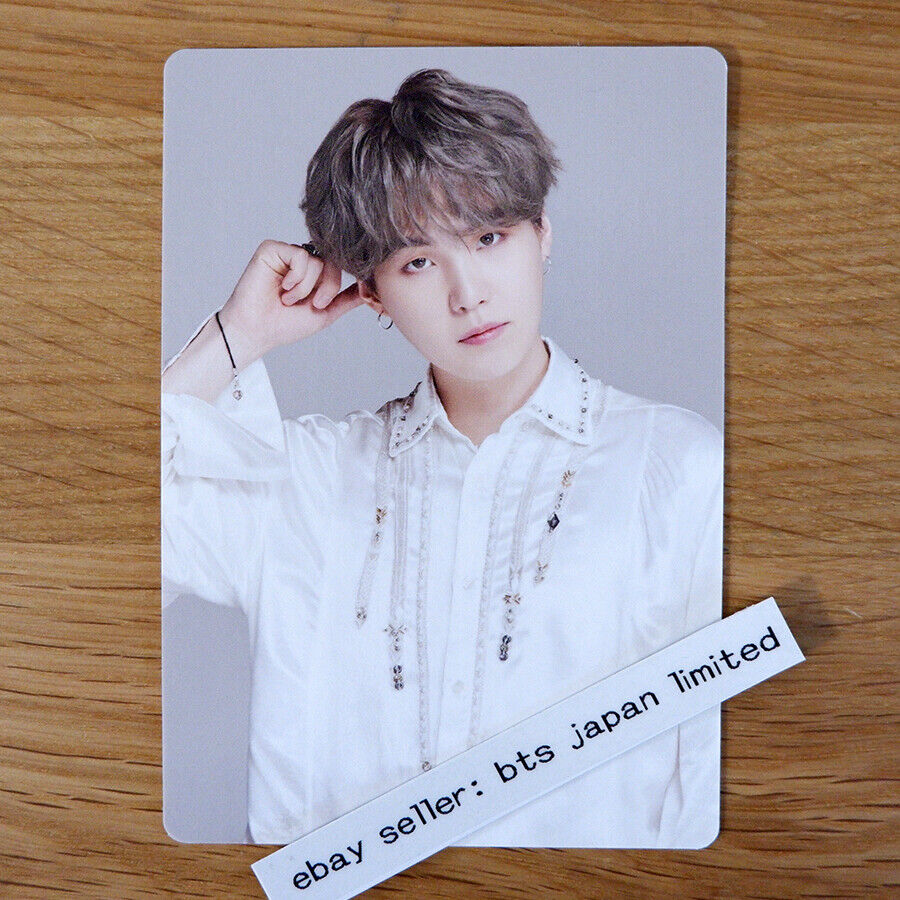 Mini PhotoCard oficial de BTS SUGA HABLA LA FINAL en Seúl 2019 SYS 