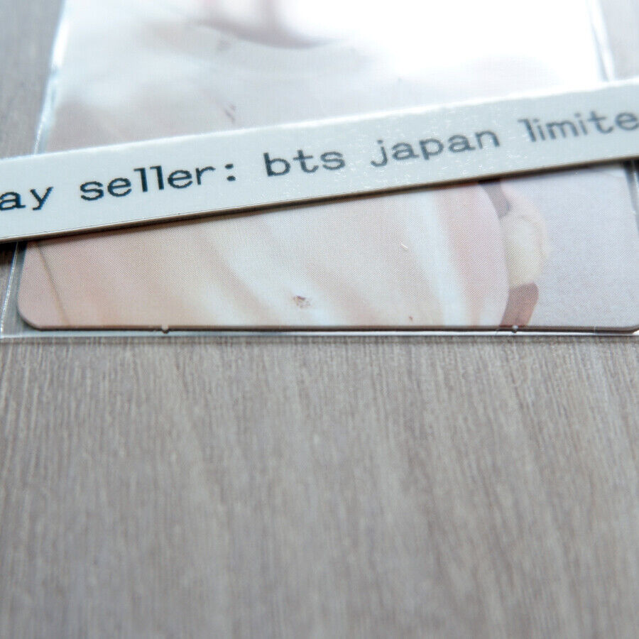 BTS SUGA Butter Official Photo card Cream Peaches Fan club Selfie PC