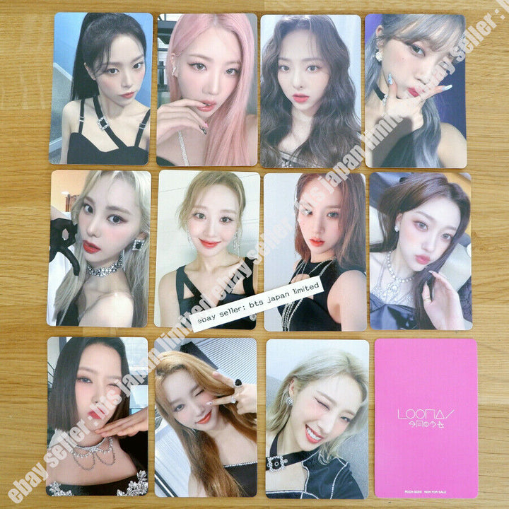 LOONA ÓRBITA LUMINOSA Photocard HaSeul Kim Lip ViVi HeeJin YeoJin JinSoul Yves 